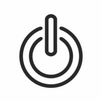 Power button icon vector design