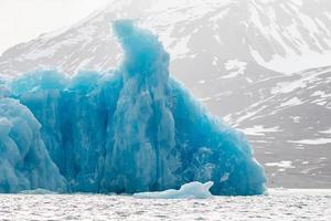 hielo marino, iceberg en el ártico foto