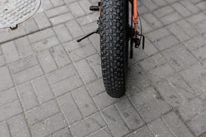 protector de rueda de bicicleta foto