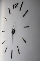 Decorative of wall clock. photo