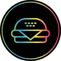 Hamburger Vector Icon Design