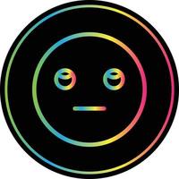 Meh Rolling Eyes Vector Icon Design