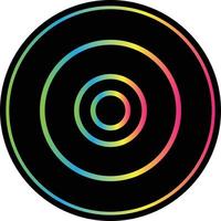 Record Vinyl Vector Icon Design