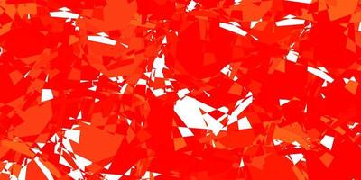 Light Red vector layout with triangle forms.