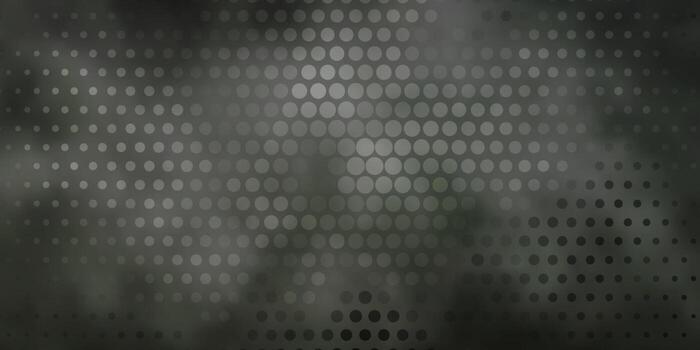 Light Gray vector background with bubbles.