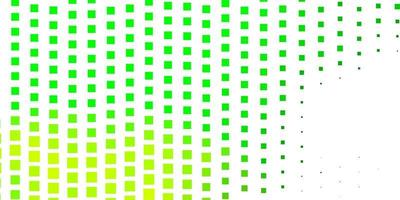 Light Green vector backdrop with rectangles.