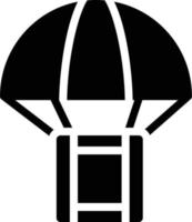 Parachute Box Vector Icon Design