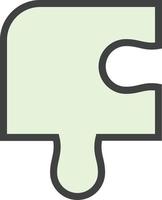 Puzzle Piece Vector Icon Design