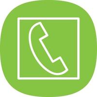 Phone Square Vector Icon Design