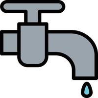 Faucet Vector Icon Design