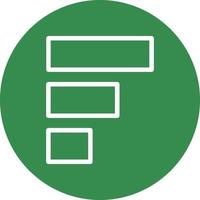 Poll H Vector Icon Design