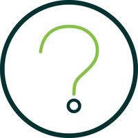 Question Vector Icon Design