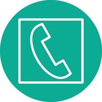 Phone Square Vector Icon Design
