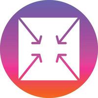 Compress Arrows Alt Vector Icon Design
