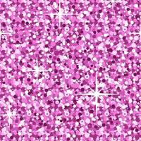 Seamless pattern shining glitter, stars, sequins. Shiny pink color background. For wallpaper, printing on fabric, wrapping vector