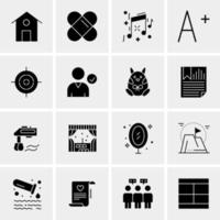 16 Universal Business Icons Vector Creative Icon Illustration to use in web and Mobile Related project