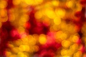 Christmas background. Festive abstract with bokeh defocused lights photo