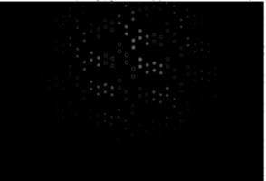 Dark Black vector backdrop with dots.