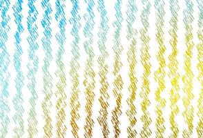 Light Blue, Yellow vector background with straight lines.