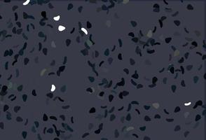 Light Black vector background with abstract forms.