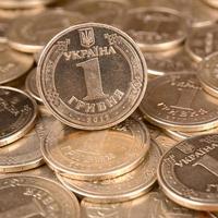 Financial success ukrainian money background for rich life concepts photo