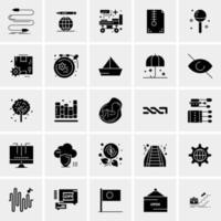 25 Universal Business Icons Vector Creative Icon Illustration to use in web and Mobile Related project