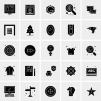 25 Universal Business Icons Vector Creative Icon Illustration to use in web and Mobile Related project