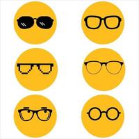 Sun Glasses Collection vector