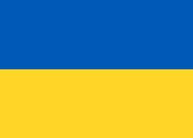 The national flag of Ukraine Flag. illustration of Ukraine Flag, Ukraine flag. The color of the original. Patriots photo