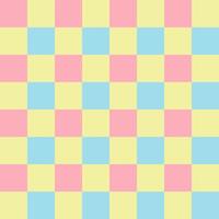 Chessboard Isolated  Abstract Background Texture Seamless Pattern Illustration vector