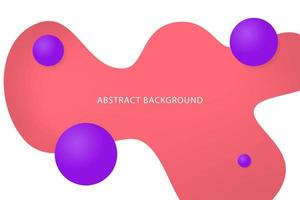 Abstract blobs colorful background. Liquid background for banner, poster, illustration. vector