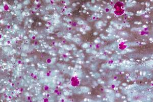 Air bubbles in the water background. purple tone,Abstract Backgrounds. photo