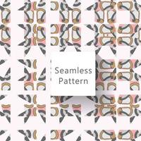 Abstract seamless pattern with geometric pattern. background, wallpaper, home textile digital vector and flower shaped pattern new