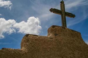 San Lorenzo de Picuris church in New Mexico photo