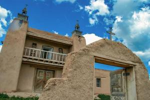 iglesia de san jose de gracia en las trampas, nuevo mexico foto