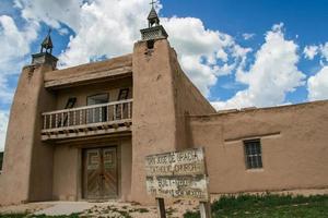 San Jose de Gracia Church in Las Trampas, New Mexico photo