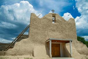 San Lorenzo de Picuris church in New Mexico photo