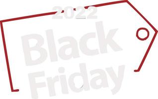 Black friday icon vector