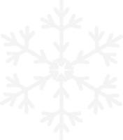 Snow icon set winter design vector