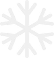 Snow icon set winter design vector
