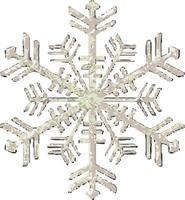 conjunto de iconos de nieve diseño de invierno vector