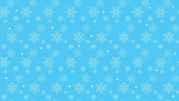 seamless pattern of snow in blue background for christmas event vector EPS10