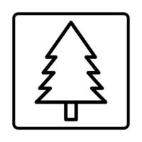 Tree Icon. Social media sign icons. Vector illustration isolated for graphic and web design.