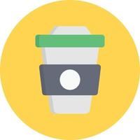 ilustración de vector de café en un fondo. símbolos de calidad premium. iconos vectoriales para concepto y diseño gráfico.