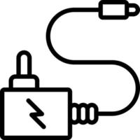 line icon for adapter vector