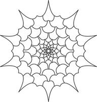 Mandala Coloring Page Graphic vector