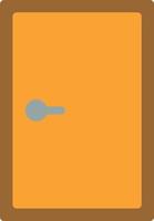 Door Closed Vector Icon Design