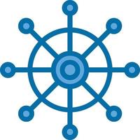 Dharmachakra Vector Icon Design