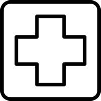 diseño de icono de vector de símbolo de hospital