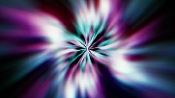 Loop abstract multicolored  radial gradient circle lights background video